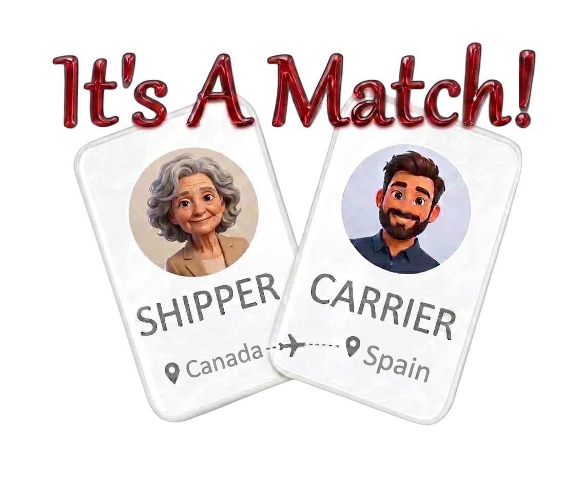It's a match — shipper and carrier